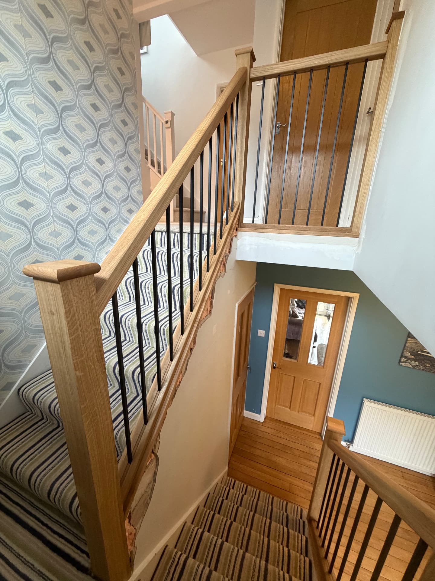 Modern Oak Staircase Renovation in Bristol